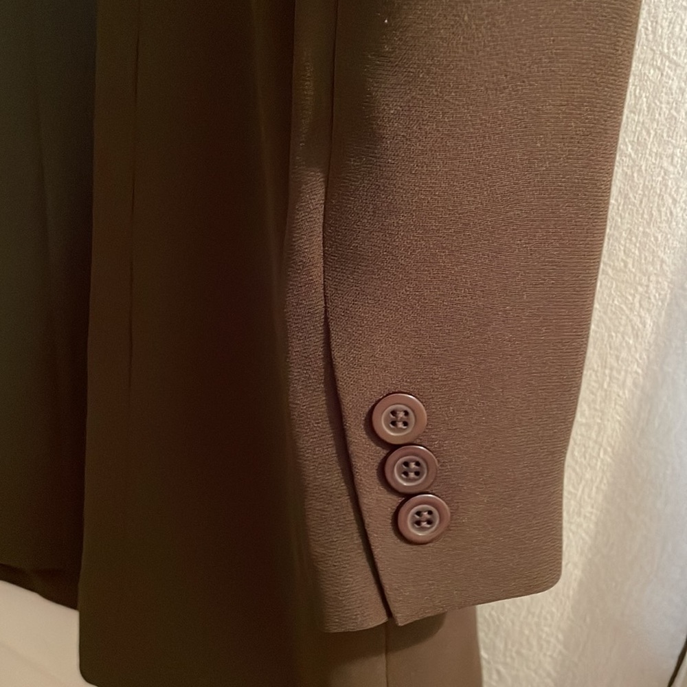 Grace Essentials Long Brown Blazer - image 5